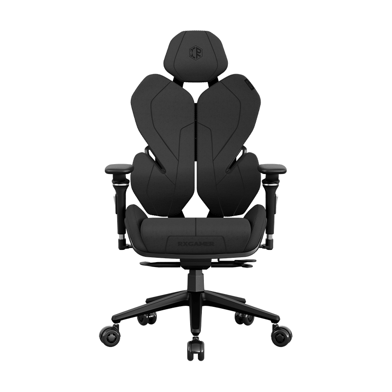 RXGAMER RX-K6-6001 5D Type d'accoudoir chaise de jeu ergonomique réglable en hauteur