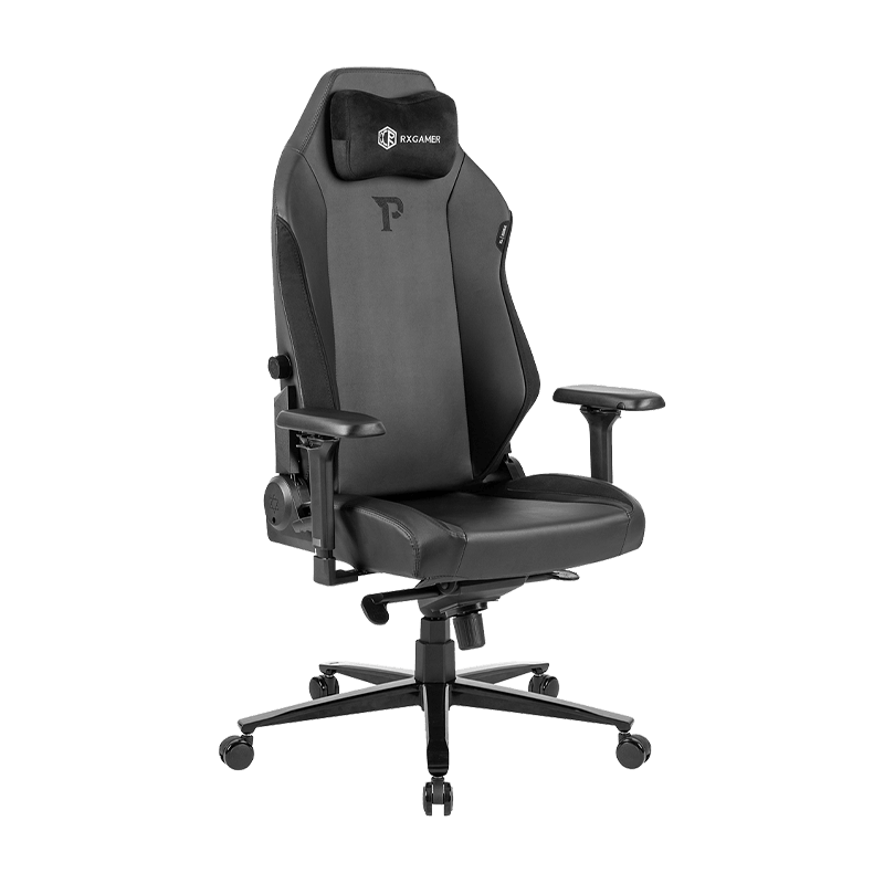 RXGAMER RX-2070-XL-A chaise e-sports en cuir rotative à hauteur de siège réglable