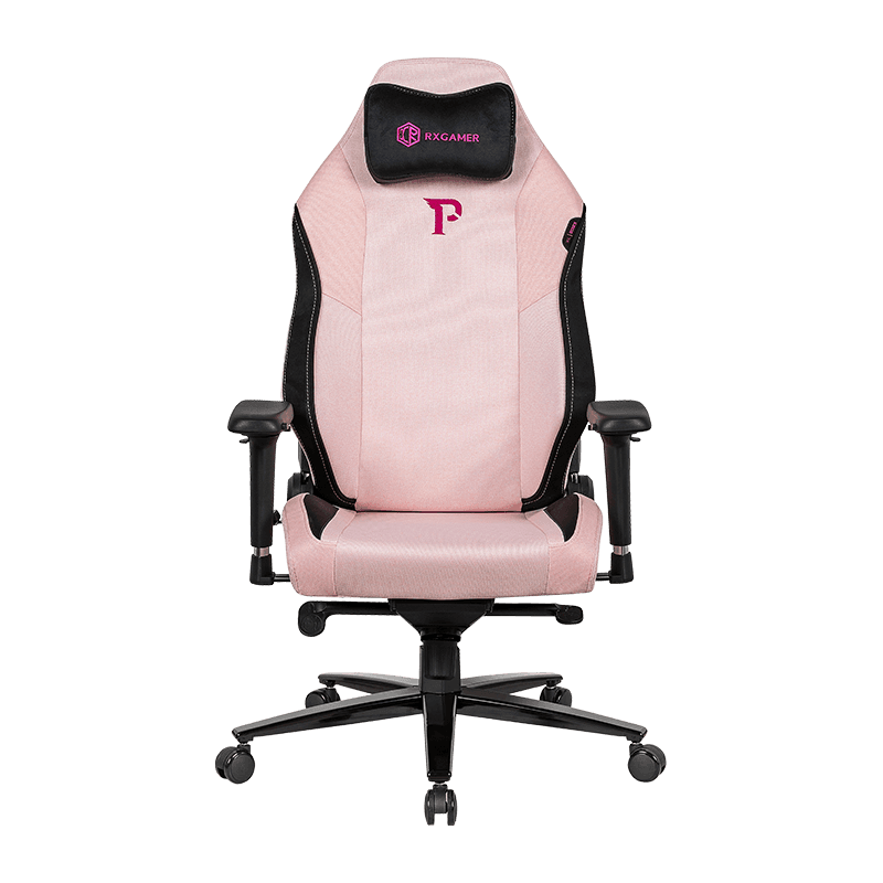 Chaise de bureau en maille RXGAMER RX-2070-1XL-B réglable avec accoudoirs 4D chaise e-sports