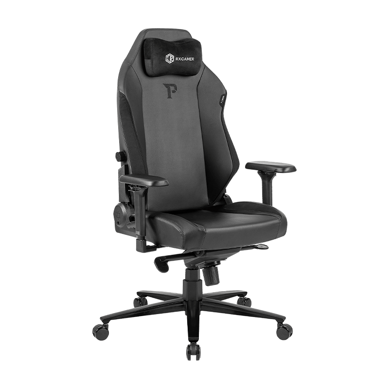 RxGamer RX-2070-R-A Chaise de jeu ergonomique en cuir PU de style course