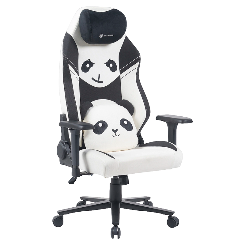 RXGAMER RX-2182 panda chaise de jeu à la mode chaise de jeu ergonomique pour ordinateur