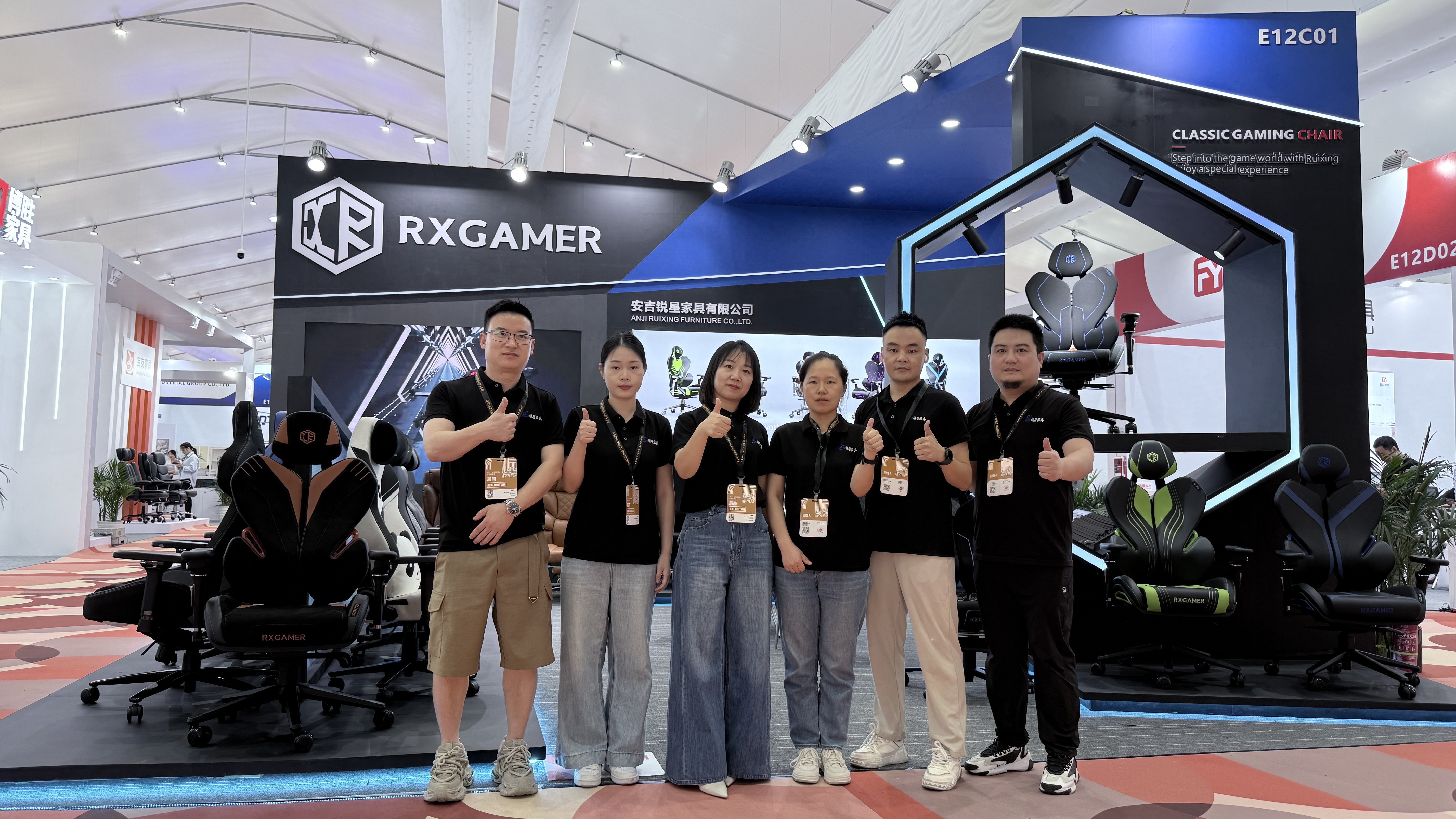 Anji RuiXing Furniture est présenté avec succès au 30e Salon international du meuble de Chine