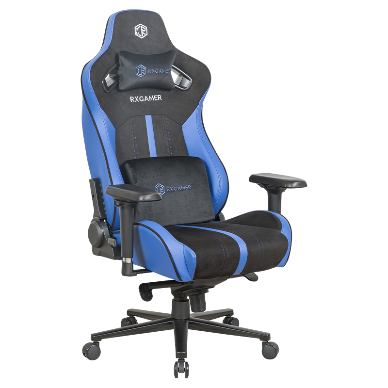 RXGAMER RX-2190 Chaise de jeu multifonctionnelle avec accoudoir 4D et roue silencieuse