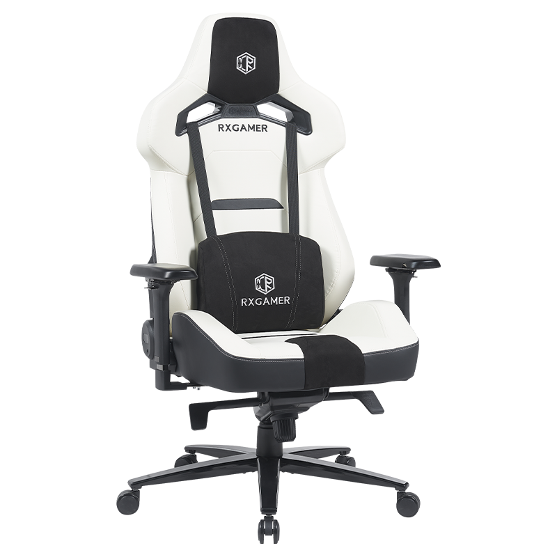 RXGAMER RX-2229 Chaise de jeu ergonomique relevable à roulement silencieux