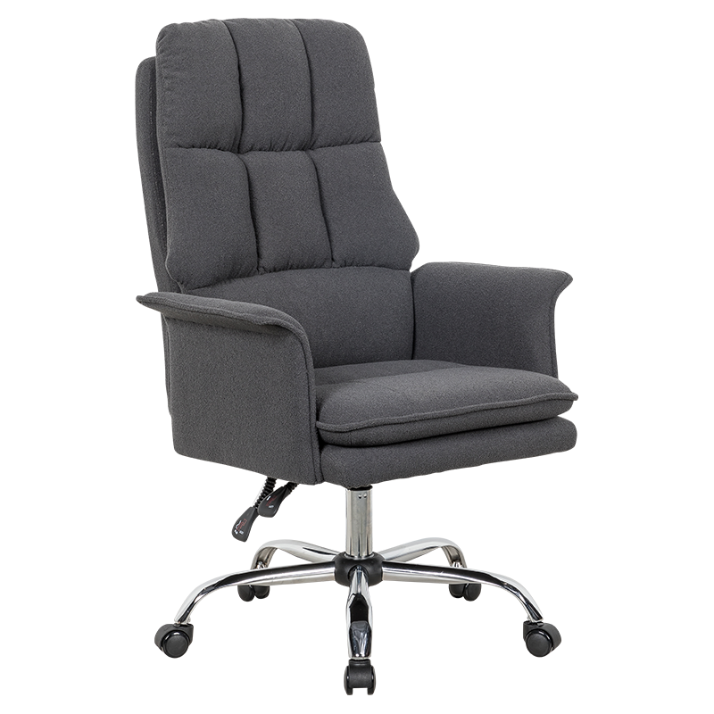 RXGAMER RX-9127 Chaise de bureau silencieuse à glissement doux avec inclinaison réglable
