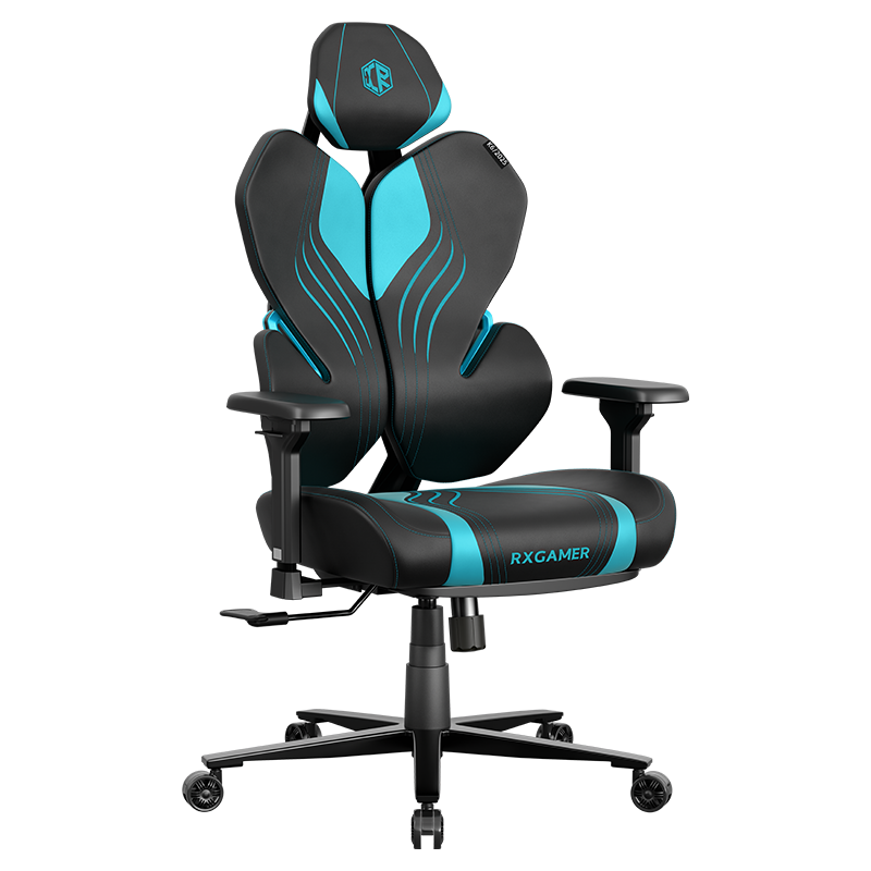 RXGAMER RX-K6-6303 Chaise de jeu ergonomique à support agile