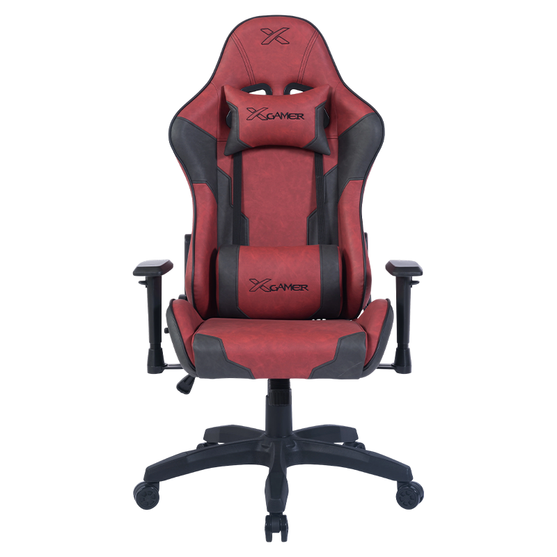 RXGAMER RX-2033 Chaise de jeu rétro inclinable et réglable en hauteur en PU