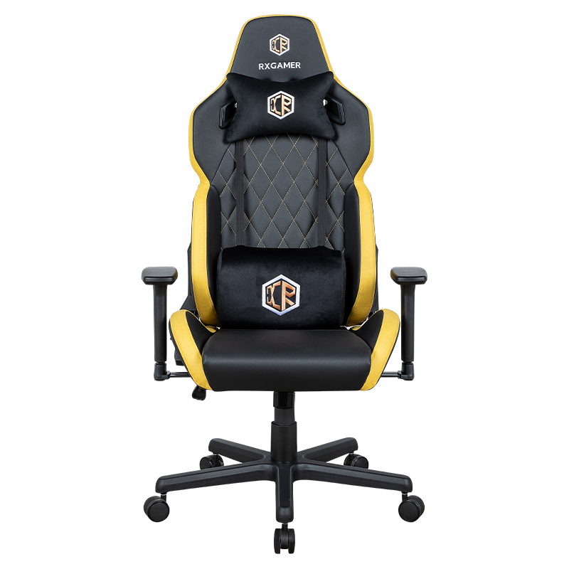RXGAMER RX-2053 Chaise de jeu à réglage intelligent avec accoudoir 3D