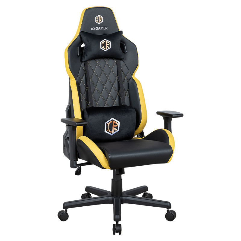 RXGAMER RX-2053 Chaise de jeu à réglage intelligent avec accoudoir 3D