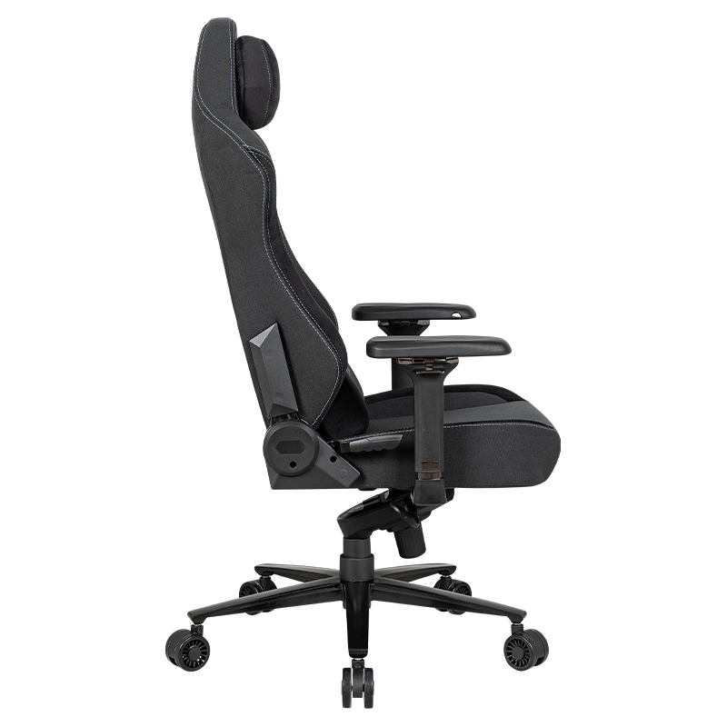 RXGAMER RX-2061-1 Chaise de jeu réglable avec accoudoir multifonctionnel noir