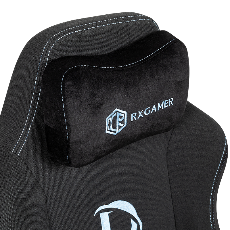 RXGAMER RX-2061-1 Chaise de jeu réglable avec accoudoir multifonctionnel noir