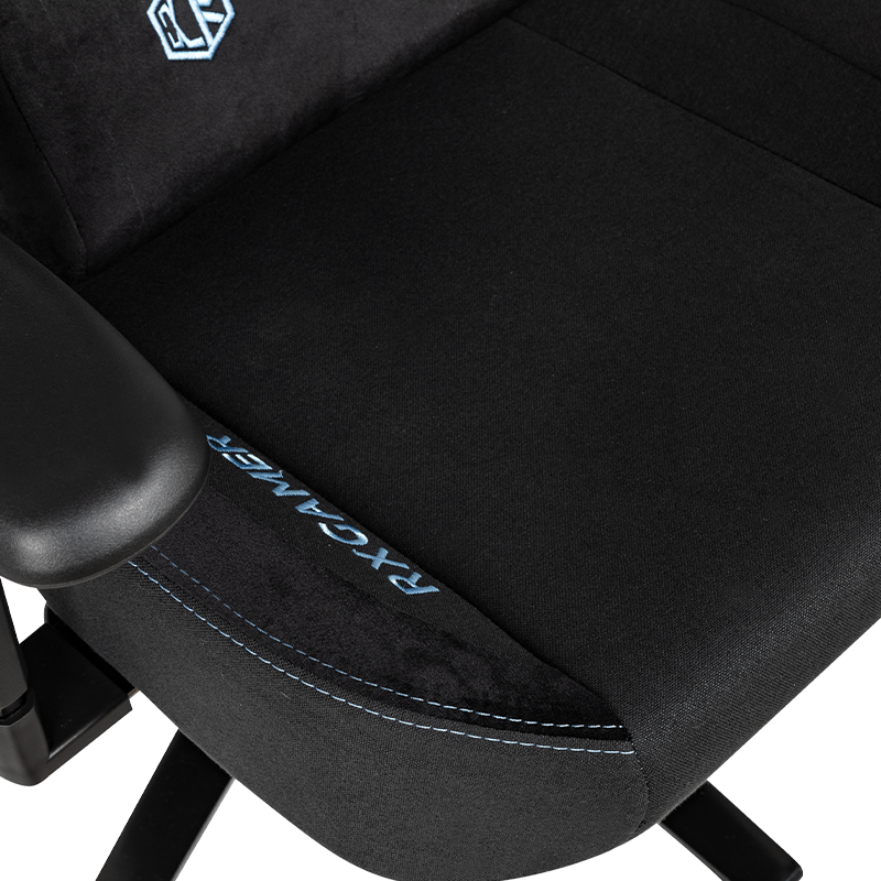 RXGAMER RX-2061-1 Chaise de jeu réglable avec accoudoir multifonctionnel noir