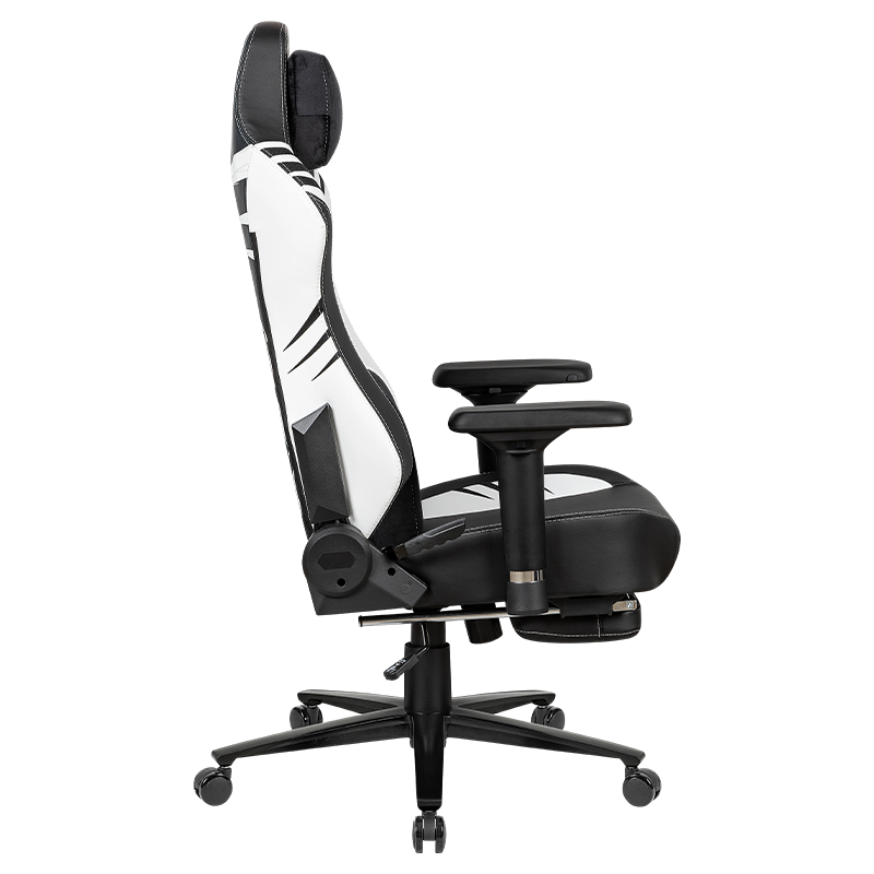 RXGAMER RX-2061 Tiger Stripe Craft Gaming Chaise de jeu ergonomique à roulettes