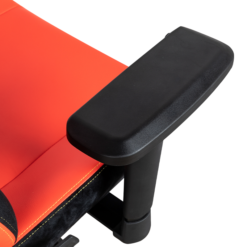 RXGAMER RX-2063 Red Glare 4D Fauteuil de jeu à réglage lombaire avec accoudoirs