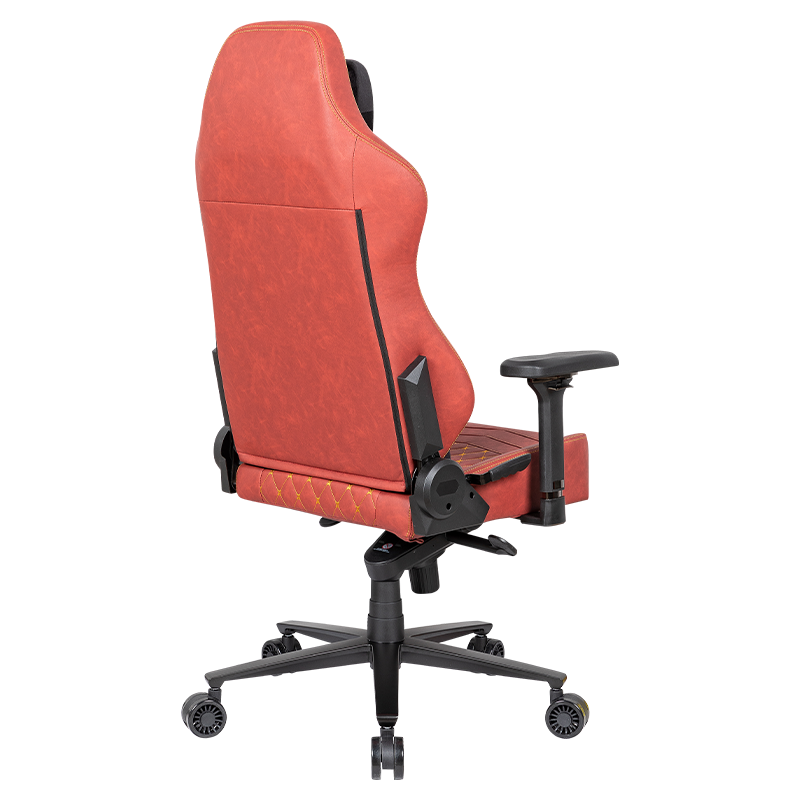 RXGAMER RX-2069 Chaise de jeu réglable avec appui-tête magnétique rouge